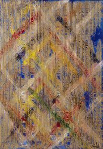 NUDI PIER PAOLO (n. 1971) : Segmenti di colori multipli.  - Asta Asta 407 | ARTE MODERNA E CONTEMPORANEA Virtuale - Associazione Nazionale - Case d'Asta italiane