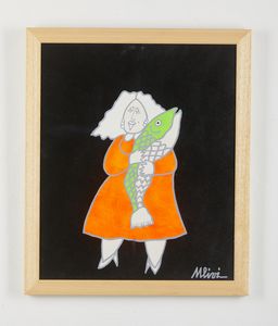 ULIVI SERGIO  (n. 1955) : Omaggio a Possenti.  - Asta Asta 407 | ARTE MODERNA E CONTEMPORANEA Virtuale - Associazione Nazionale - Case d'Asta italiane