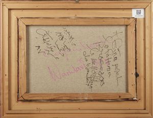 WANDAVI MOHAMED  (n. 1945) : Senza titolo.  - Asta Asta 407 | ARTE MODERNA E CONTEMPORANEA Virtuale - Associazione Nazionale - Case d'Asta italiane