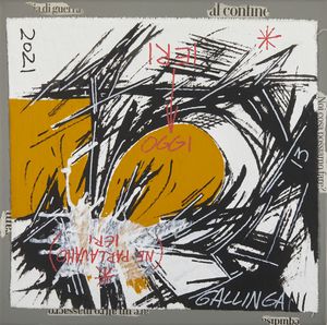 GALLINGANI ALBERTO (n. 1938) - AGN MC 43.