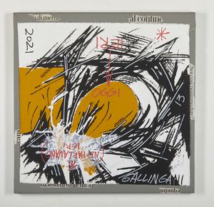 GALLINGANI ALBERTO (n. 1938) : AGN MC 43.  - Asta Asta 407 | ARTE MODERNA E CONTEMPORANEA Virtuale - Associazione Nazionale - Case d'Asta italiane