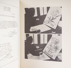 DALI' SALVADOR (1904 - 1989) : I fiori surrealisti.  - Asta Asta 407 | ARTE MODERNA E CONTEMPORANEA Virtuale - Associazione Nazionale - Case d'Asta italiane