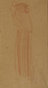 VIANI LORENZO (1882 - 1936) - Povera con bambino.