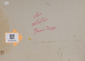 ROSSI ILARIO (1911 - 1994) : Senza titolo.  - Asta Asta 407 | ARTE MODERNA E CONTEMPORANEA Virtuale - Associazione Nazionale - Case d'Asta italiane