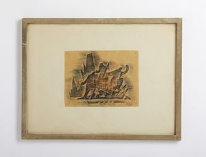 GIANDANTE X (1900 - 1984) : Lotto composto da n. 6 disegni.  - Asta Asta 407 | ARTE MODERNA E CONTEMPORANEA Virtuale - Associazione Nazionale - Case d'Asta italiane