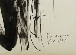 ROMAGNONI BEPI (1930 - 1964) : Senza titolo.  - Asta Asta 407 | ARTE MODERNA E CONTEMPORANEA Virtuale - Associazione Nazionale - Case d'Asta italiane