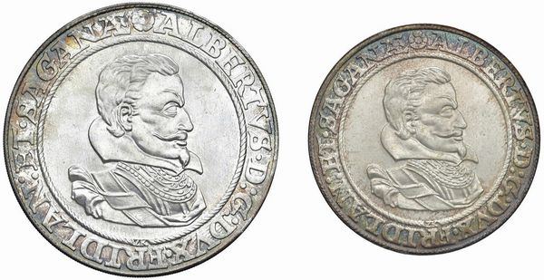 CECOSLOVACCHIA. REPUBBLICA SOCIALISTA (1960-1990). ZECCA DI KREMNITZ. SET DI DUE MONETE IN ARGENTO (10 E 5 DUCATI 1972) DELLA SERIE &ldquo;WALDSTEIN&rdquo; IN ASTUCCIO ORIGINALE E CERTIFICATO DI EMISSIONE. SERIE NUMERATA 80 SU UNA TIRATURA DI SOLI 300 ESEMPLARI  - Asta MEDAGLIE DI VENEZIA. MONETE E MEDAGLIE IN ORO ESTERE - Associazione Nazionale - Case d'Asta italiane