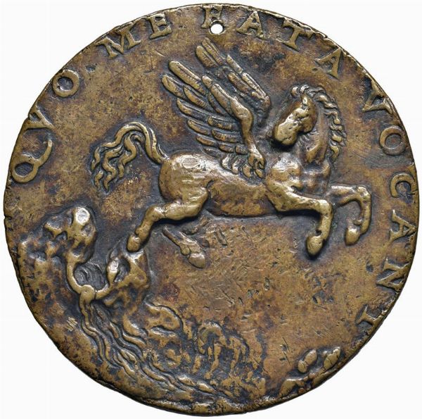 GIAN GIACOMO DE’ MEDICI (1495-1555) MARCHESE DI MARIGNANO E GENERALE DI CARLO V FUSA NEL 1555 OPUS PIER PAOLO GALEOTTI  - Asta MEDAGLIE DI VENEZIA. MONETE E MEDAGLIE IN ORO ESTERE - Associazione Nazionale - Case d'Asta italiane