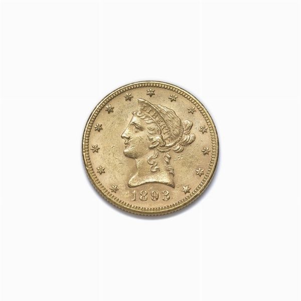 STATI UNITI. 10 DOLLARI  - Asta MEDAGLIE DI VENEZIA. MONETE E MEDAGLIE IN ORO ESTERE - Associazione Nazionale - Case d'Asta italiane