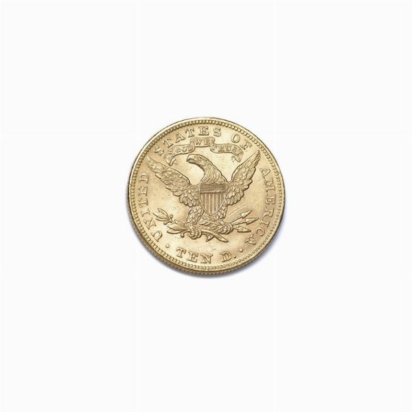 STATI UNITI. 10 DOLLARI  - Asta MEDAGLIE DI VENEZIA. MONETE E MEDAGLIE IN ORO ESTERE - Associazione Nazionale - Case d'Asta italiane