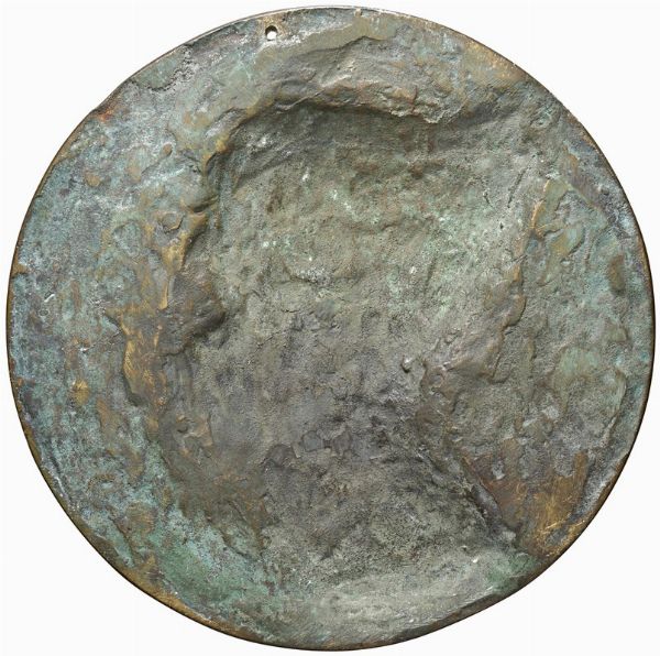 LEONARDO LOREDAN (1501-1521) LXXV DOGE. GRANDE PLACCA UNIFACE IN BRONZO OPUS ANONIMO  - Asta MEDAGLIE DI VENEZIA. MONETE E MEDAGLIE IN ORO ESTERE - Associazione Nazionale - Case d'Asta italiane