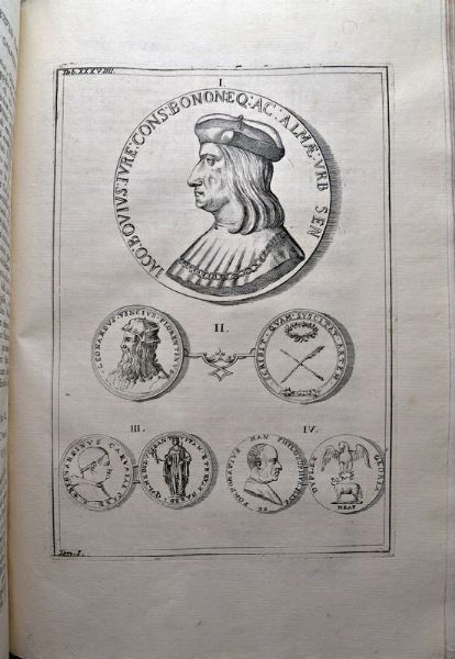 GAETANI PIETRO ANTONIO. MUSEUM MAZZUCHELLIANUM, SEU NUMISMATICA VIRORUM DOCTRINA PRAESTANTIUM, QUAE APUD JO. MARIAM COMITEM MAZZUCHELLUM BRIXIAE SERVANTUR A PETRO ANTONIO DE COMITIBUS GAETANIS BRIXIANO PREBYTERO, ET PATRITIO ROMANO EDITA A. ATQUE ILLUSTRATA. ACCEDIT VERSIO ITALICA STUDIO EQUITIS COSIMI MEI ELABORATA  - Asta MEDAGLIE DI VENEZIA. MONETE E MEDAGLIE IN ORO ESTERE - Associazione Nazionale - Case d'Asta italiane