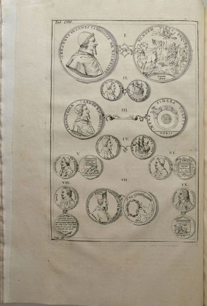 GAETANI PIETRO ANTONIO. MUSEUM MAZZUCHELLIANUM, SEU NUMISMATICA VIRORUM DOCTRINA PRAESTANTIUM, QUAE APUD JO. MARIAM COMITEM MAZZUCHELLUM BRIXIAE SERVANTUR A PETRO ANTONIO DE COMITIBUS GAETANIS BRIXIANO PREBYTERO, ET PATRITIO ROMANO EDITA A. ATQUE ILLUSTRATA. ACCEDIT VERSIO ITALICA STUDIO EQUITIS COSIMI MEI ELABORATA  - Asta MEDAGLIE DI VENEZIA. MONETE E MEDAGLIE IN ORO ESTERE - Associazione Nazionale - Case d'Asta italiane