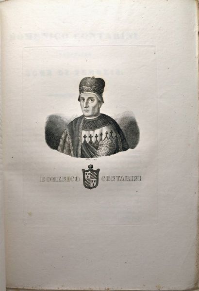 BIOGRAFIE DEI DOGI DI VENEZIA SCRITTE DALLI CHIARISSIMI EMANUELE CAV. CICOGNA, GIOVANNI VELUDO, FRANCESCO CAFFI, GIOVANNI CASONI E GIANNANTONIO CAV. MOSCHINI CON CENTO VENTI RITRATTI INCISI IN RAME DA ANTONIO NANI. EDIZIONE SECONDA COLLA SERIE INCISA DELLE PI PREGEVOLI MEDAGLIE E MONETE PER ESSI CONIATE.  - Asta MEDAGLIE DI VENEZIA. MONETE E MEDAGLIE IN ORO ESTERE - Associazione Nazionale - Case d'Asta italiane