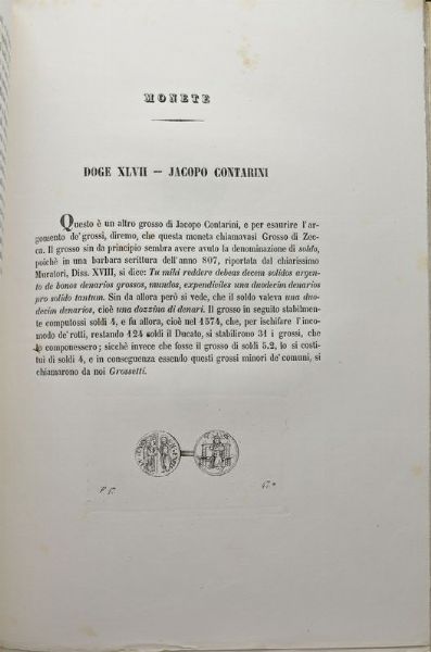 BIOGRAFIE DEI DOGI DI VENEZIA SCRITTE DALLI CHIARISSIMI EMANUELE CAV. CICOGNA, GIOVANNI VELUDO, FRANCESCO CAFFI, GIOVANNI CASONI E GIANNANTONIO CAV. MOSCHINI CON CENTO VENTI RITRATTI INCISI IN RAME DA ANTONIO NANI. EDIZIONE SECONDA COLLA SERIE INCISA DELLE PI PREGEVOLI MEDAGLIE E MONETE PER ESSI CONIATE.  - Asta MEDAGLIE DI VENEZIA. MONETE E MEDAGLIE IN ORO ESTERE - Associazione Nazionale - Case d'Asta italiane