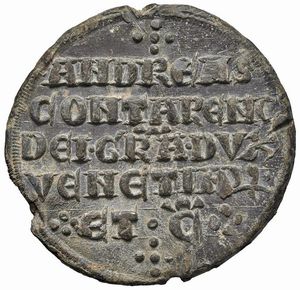ANDREA CONTARINI (1366-1382) BOLLA  - Asta MEDAGLIE DI VENEZIA. MONETE E MEDAGLIE IN ORO ESTERE - Associazione Nazionale - Case d'Asta italiane