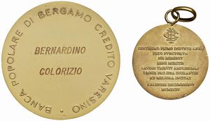 DUE MEDAGLIE IN ORO 750  - Asta MEDAGLIE DI VENEZIA. MONETE E MEDAGLIE IN ORO ESTERE - Associazione Nazionale - Case d'Asta italiane