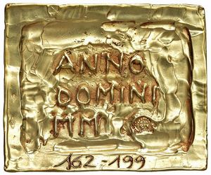 LINGOTTINO IN ORO 750 DELLA SERIE “MILLENNIUM-BASILICA DI SAN PIETRO A.D. MM”. TIRATURA LIMITATA DI SOLI 199 ESEMPLARI IN ELEGANTE CUSTODIA DI LEGNO  - Asta MEDAGLIE DI VENEZIA. MONETE E MEDAGLIE IN ORO ESTERE - Associazione Nazionale - Case d'Asta italiane