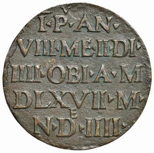 GIROLAMO PRIULI (1559-1567) LXXXII DOGE. MEDAGLIA CELEBRATIVA FUSA A VENEZIA NEL 1567 OPUS ANONIMO  - Asta MEDAGLIE DI VENEZIA. MONETE E MEDAGLIE IN ORO ESTERE - Associazione Nazionale - Case d'Asta italiane