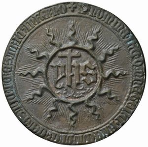 NICOLÒ MARCELLO (1473-1474) LXIX DOGE. MEDAGLIA CELEBRATIVA FUSA A VENEZIA NEL 1473 OPUS GIROLAMO TODESCHINI  - Asta MEDAGLIE DI VENEZIA. MONETE E MEDAGLIE IN ORO ESTERE - Associazione Nazionale - Case d'Asta italiane
