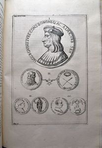 GAETANI PIETRO ANTONIO. MUSEUM MAZZUCHELLIANUM, SEU NUMISMATICA VIRORUM DOCTRINA PRAESTANTIUM, QUAE APUD JO. MARIAM COMITEM MAZZUCHELLUM BRIXIAE SERVANTUR A PETRO ANTONIO DE COMITIBUS GAETANIS BRIXIANO PREBYTERO, ET PATRITIO ROMANO EDITA A. ATQUE ILLUSTRATA. ACCEDIT VERSIO ITALICA STUDIO EQUITIS COSIMI MEI ELABORATA  - Asta MEDAGLIE DI VENEZIA. MONETE E MEDAGLIE IN ORO ESTERE - Associazione Nazionale - Case d'Asta italiane