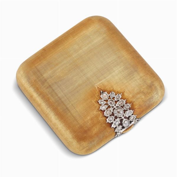 PORTACIPRIA CON DIAMANTI  - Asta Gioielli - Associazione Nazionale - Case d'Asta italiane