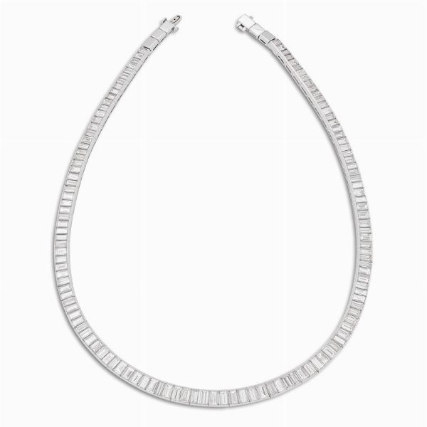 COLLANA RIVI&Egrave;RE DI DIAMANTI  - Asta Gioielli - Associazione Nazionale - Case d'Asta italiane