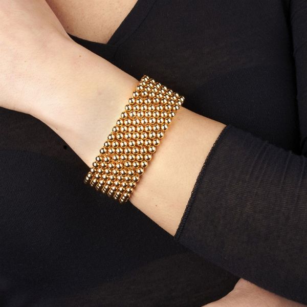 BRACCIALE AD AMPIA FASCIA  - Asta Gioielli - Associazione Nazionale - Case d'Asta italiane