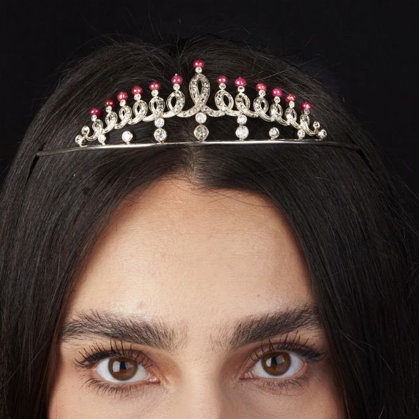 TIARA CON RUBINI E DIAMANTI  - Asta Gioielli - Associazione Nazionale - Case d'Asta italiane
