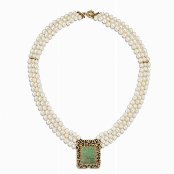 BUCCELLATI : BUCCELLATI COLLANA DI PERLE  - Asta Gioielli - Associazione Nazionale - Case d'Asta italiane