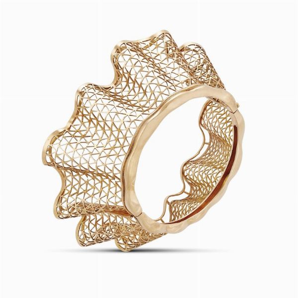 BRACCIALE RIGIDO AD AMPIA FASCIA  - Asta Gioielli - Associazione Nazionale - Case d'Asta italiane