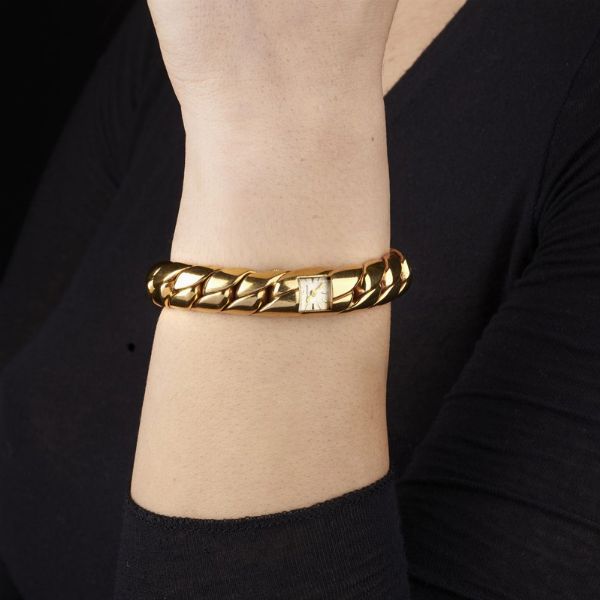 JAEGER LECOULTRE REMONTOIR BRACCIALE OROLOGIO  - Asta Gioielli - Associazione Nazionale - Case d'Asta italiane