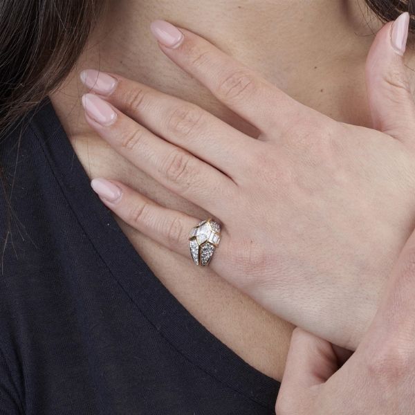 ANELLO CON DIAMANTI  - Asta Gioielli - Associazione Nazionale - Case d'Asta italiane
