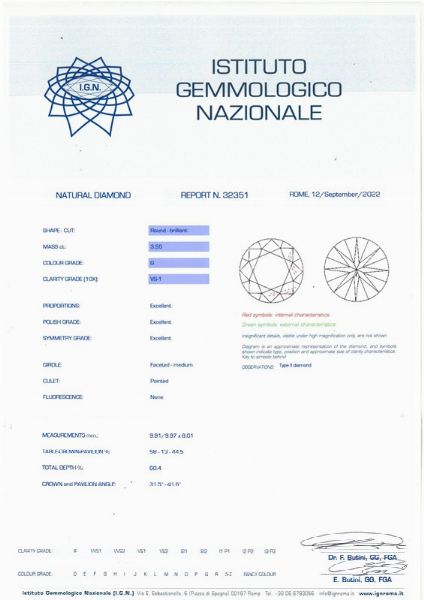 ANELLO CON DIAMANTI  - Asta Gioielli - Associazione Nazionale - Case d'Asta italiane