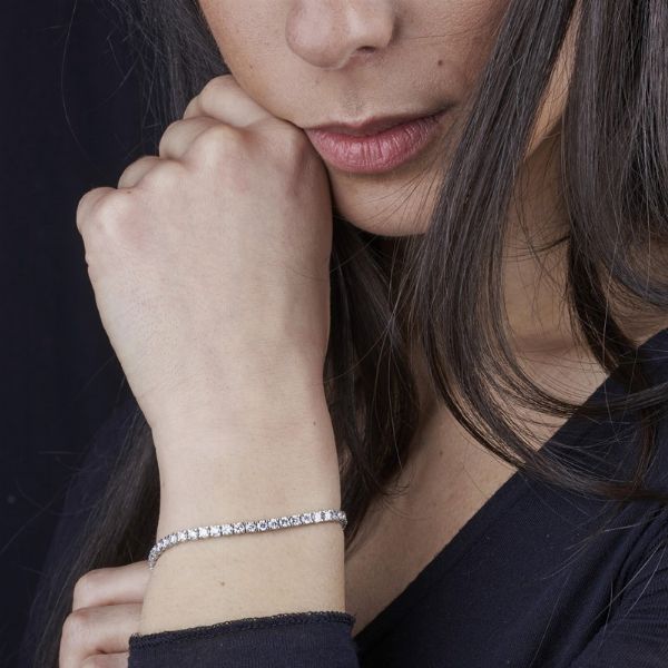 BRACCIALE TENNIS  - Asta Gioielli - Associazione Nazionale - Case d'Asta italiane
