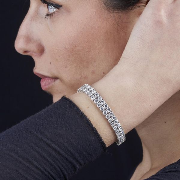 BRACCIALE TENNIS  - Asta Gioielli - Associazione Nazionale - Case d'Asta italiane
