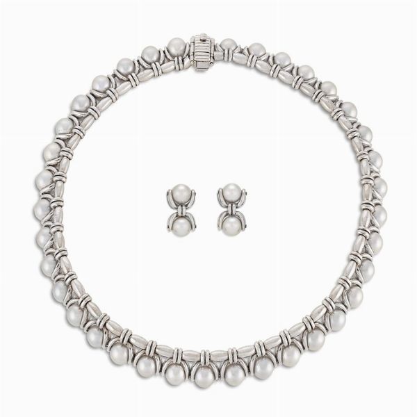 PETOCHI DEMI PARURE CON PERLE  - Asta Gioielli - Associazione Nazionale - Case d'Asta italiane