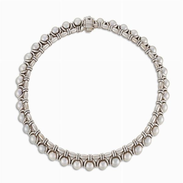 PETOCHI DEMI PARURE CON PERLE  - Asta Gioielli - Associazione Nazionale - Case d'Asta italiane