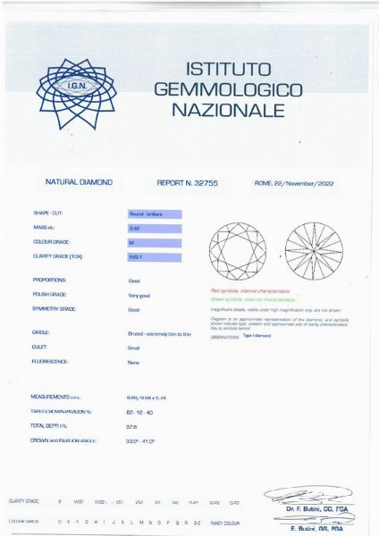 ANELLO SOLITARIO  - Asta Gioielli - Associazione Nazionale - Case d'Asta italiane