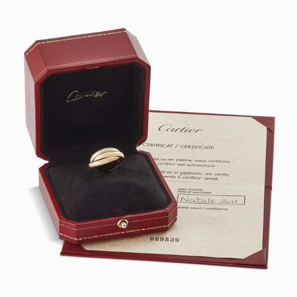 CARTIER : CARTIER ANELLO TRINITY  - Asta Gioielli - Associazione Nazionale - Case d'Asta italiane