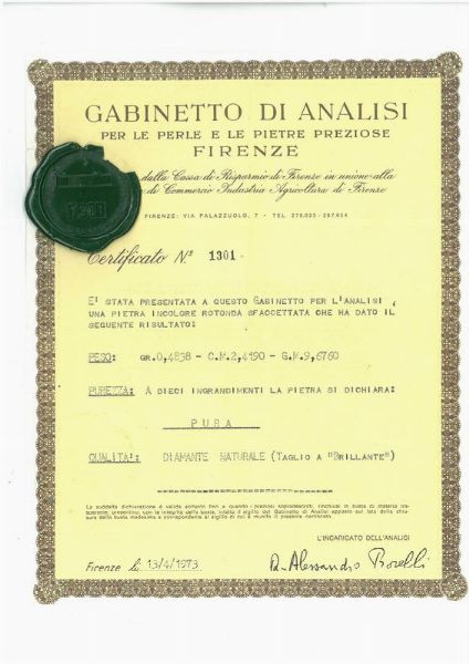 ANELLO CON DIAMANTI  - Asta Gioielli - Associazione Nazionale - Case d'Asta italiane