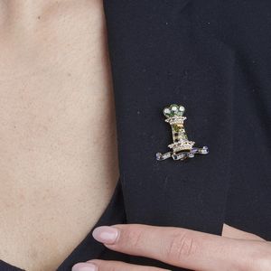 SPILLA REGIMENTAL 11&deg; REGGIMENTO USSARI  - Asta Gioielli - Associazione Nazionale - Case d'Asta italiane