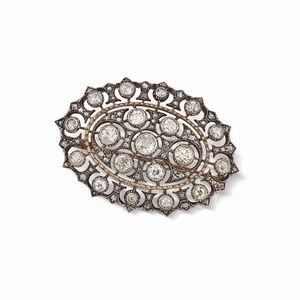 BUCCELLATI - BUCCELLATI SPILLA CON DIAMANTI