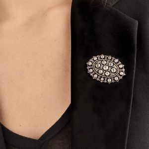 BUCCELLATI : BUCCELLATI SPILLA CON DIAMANTI  - Asta Gioielli - Associazione Nazionale - Case d'Asta italiane