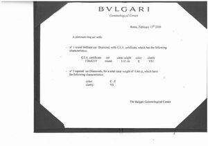 bulgari : BULGARI ANELLO CON DIAMANTI  - Asta Gioielli - Associazione Nazionale - Case d'Asta italiane