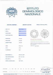 ANELLO SOLITARIO  - Asta Gioielli - Associazione Nazionale - Case d'Asta italiane