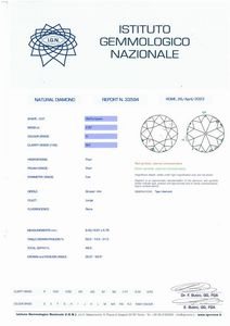 ANELLO CON DIAMANTE  - Asta Gioielli - Associazione Nazionale - Case d'Asta italiane
