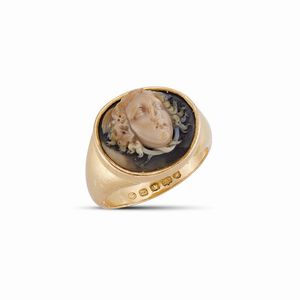 bulgari - BULGARI ANELLO CHEVALIER CON CAMMEO