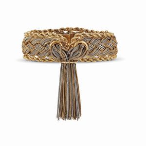 bulgari : BULGARI BRACCIALE A MAGLIA TESSITA  - Asta Gioielli - Associazione Nazionale - Case d'Asta italiane
