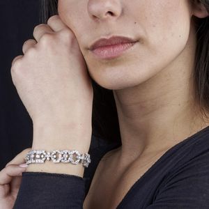 BRACCIALE DI DIAMANTI  - Asta Gioielli - Associazione Nazionale - Case d'Asta italiane